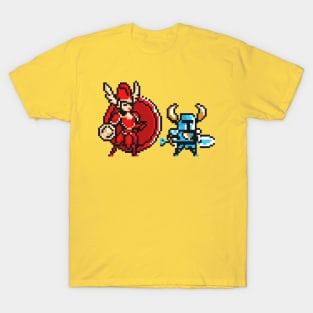 Pixel Shield and Shovel Knight T-Shirt